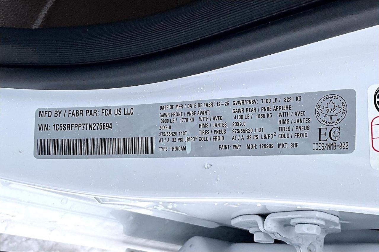 2026 RAM 1500 LONGHORN | 6FT BOX | Level A | Off Road Pkg | 4x4 Photo