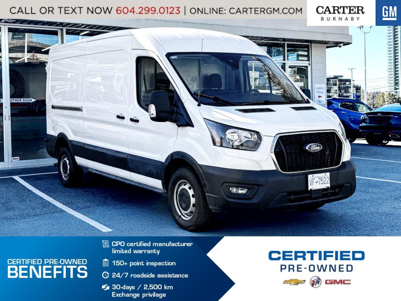Used 2023 Ford Transit Cargo Van RWD | 3.5L ENGINE/BARN DOORS/BULKHEAD for sale in Burnaby, BC