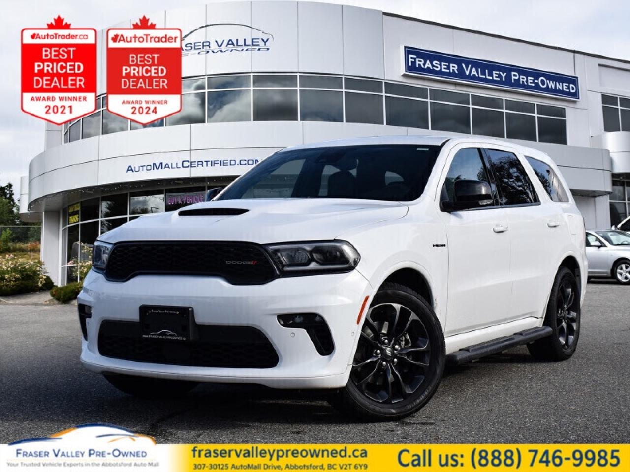 Used 2022 Dodge Durango R/T plus   Clean. Blacktop. HEMI. Beautiful. for sale in Abbotsford, BC