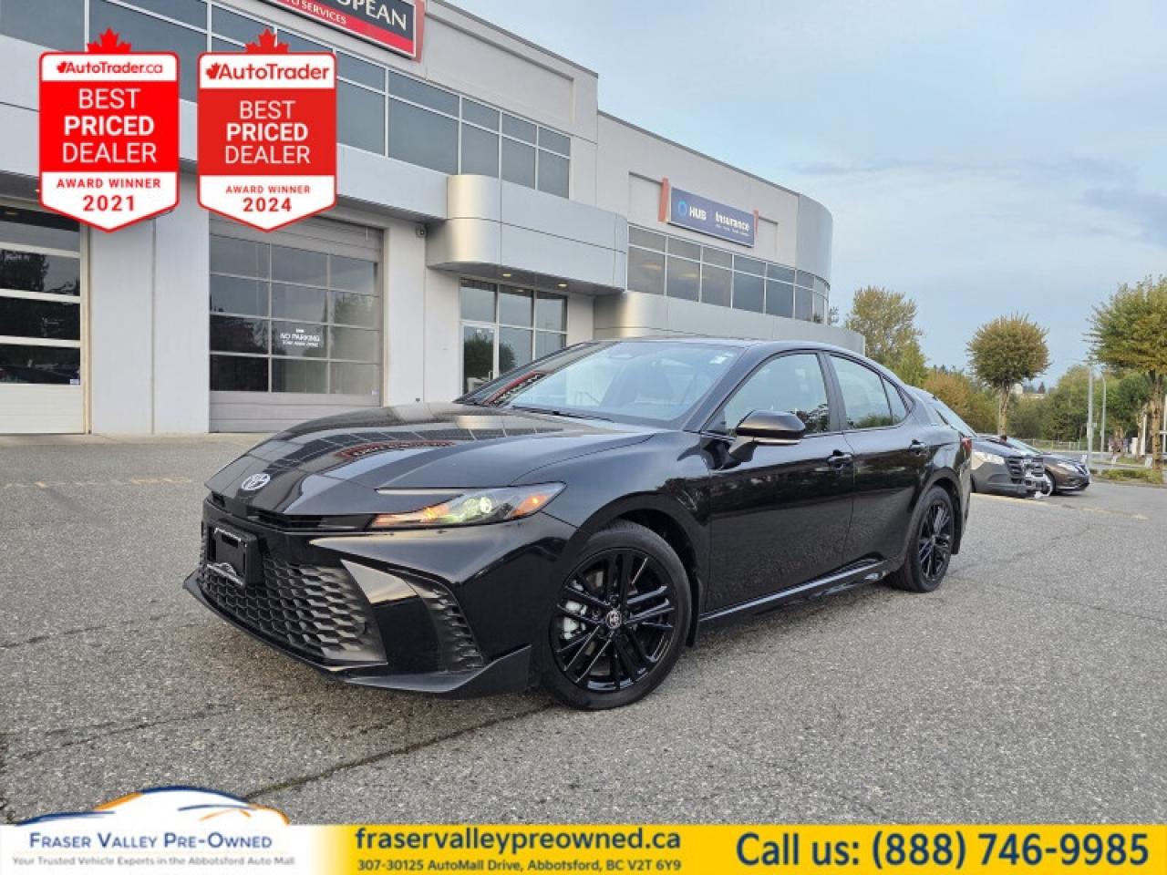 Used 2025 Toyota Camry SE Upgrade Package  Hybrid. AWD. Fully Loaded for sale in Abbotsford, BC