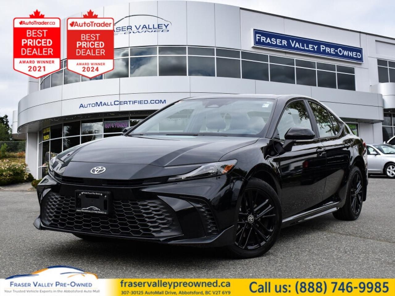 Used 2025 Toyota Camry SE Upgrade Package  Hybrid. AWD. Fully Loaded for sale in Abbotsford, BC