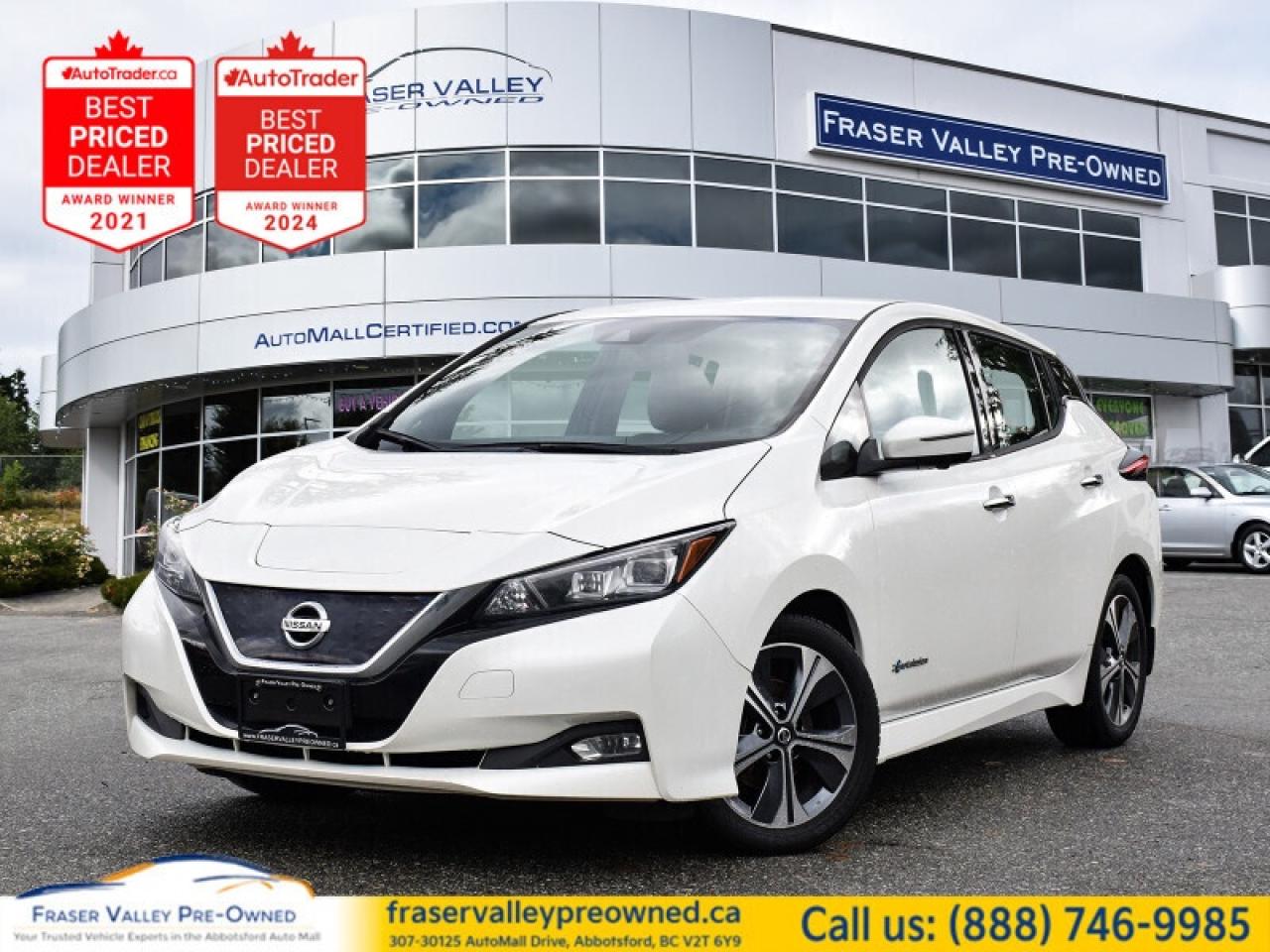 Used 2018 Nissan Leaf SL  Clean • Local • Fully Loaded EV for sale in Abbotsford, BC