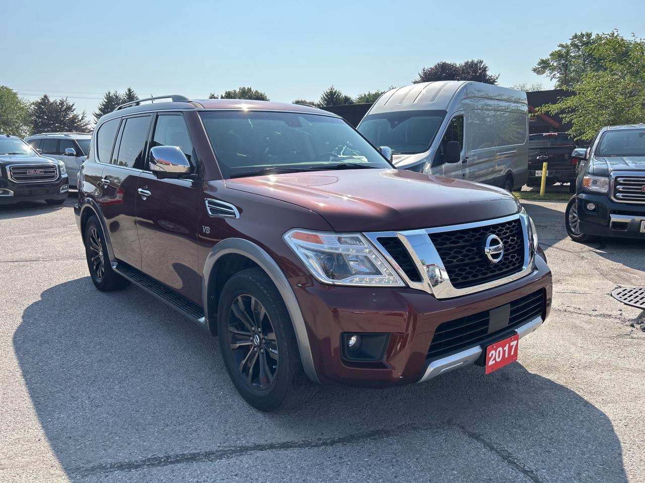 2017 Nissan Armada PLATINUM, CLEAN CARFAX, 7 PASS, HEATED LEATHER! - Photo #6