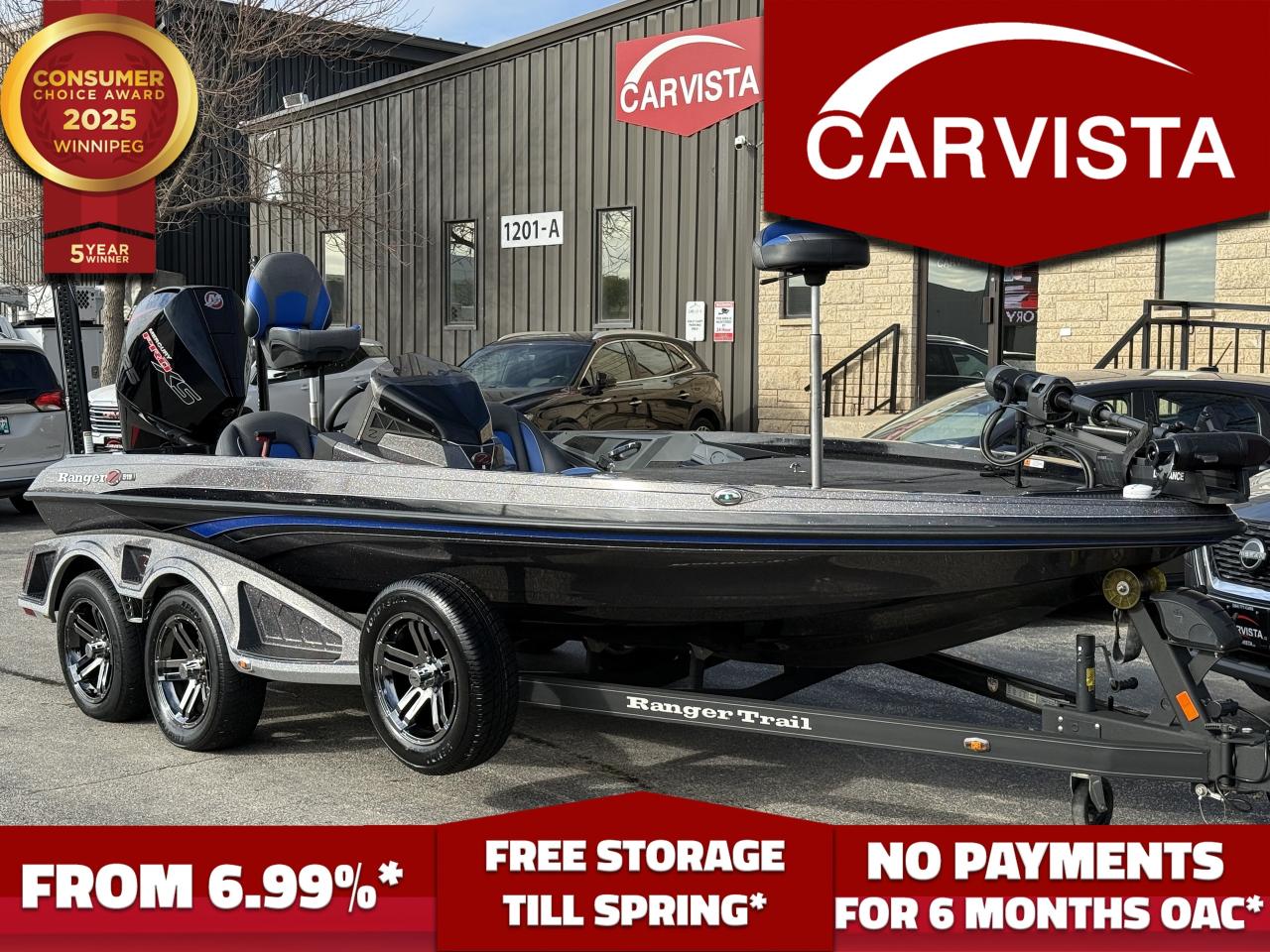 Used 2022 Ranger Z519 225HP ProXS - Electronics - Trailer - 143 HRS for sale in Winnipeg, MB