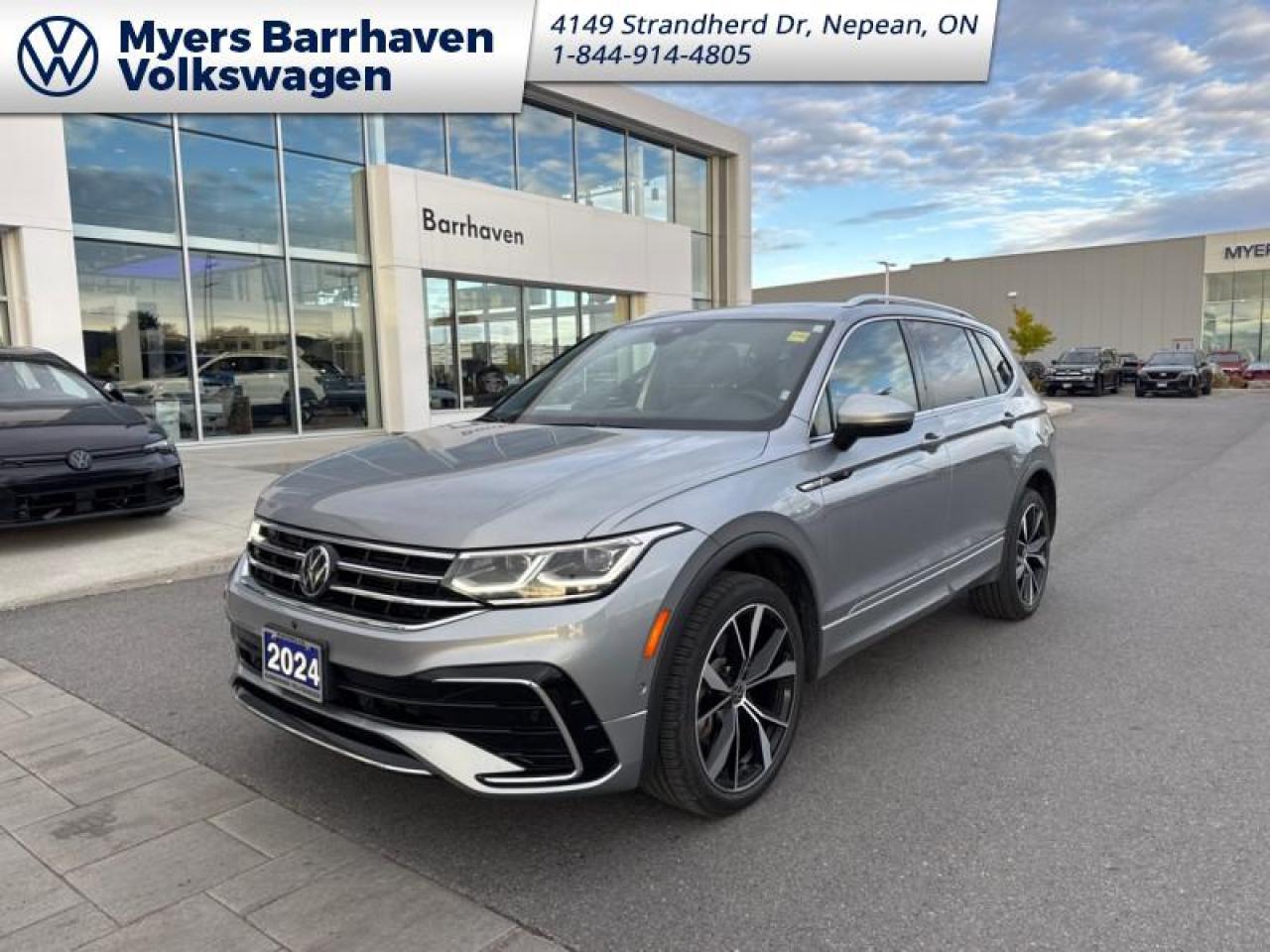 Used 2024 Volkswagen Tiguan Highline R-Line  - Premium Audio for sale in Nepean, ON