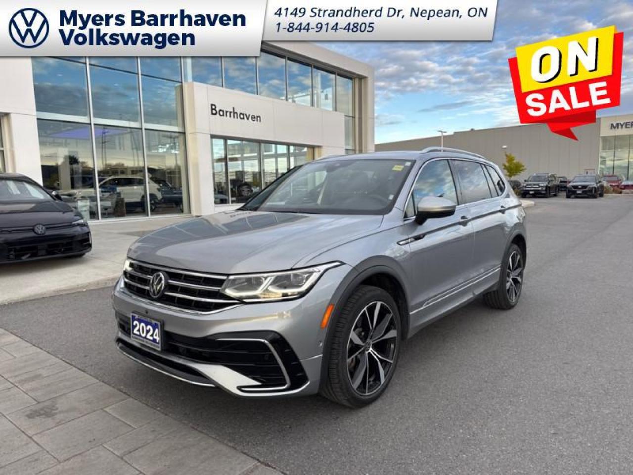 Used 2024 Volkswagen Tiguan Highline R-Line  - Premium Audio for sale in Nepean, ON