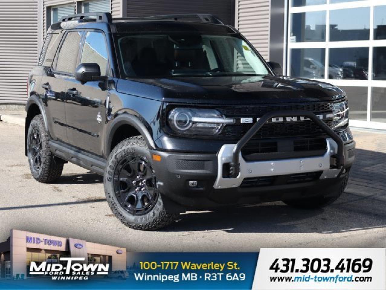 New 2025 Ford Bronco Sport Outer Banks | Auto Start-Stop | Sasquatch Graphic Package for sale in Winnipeg, MB