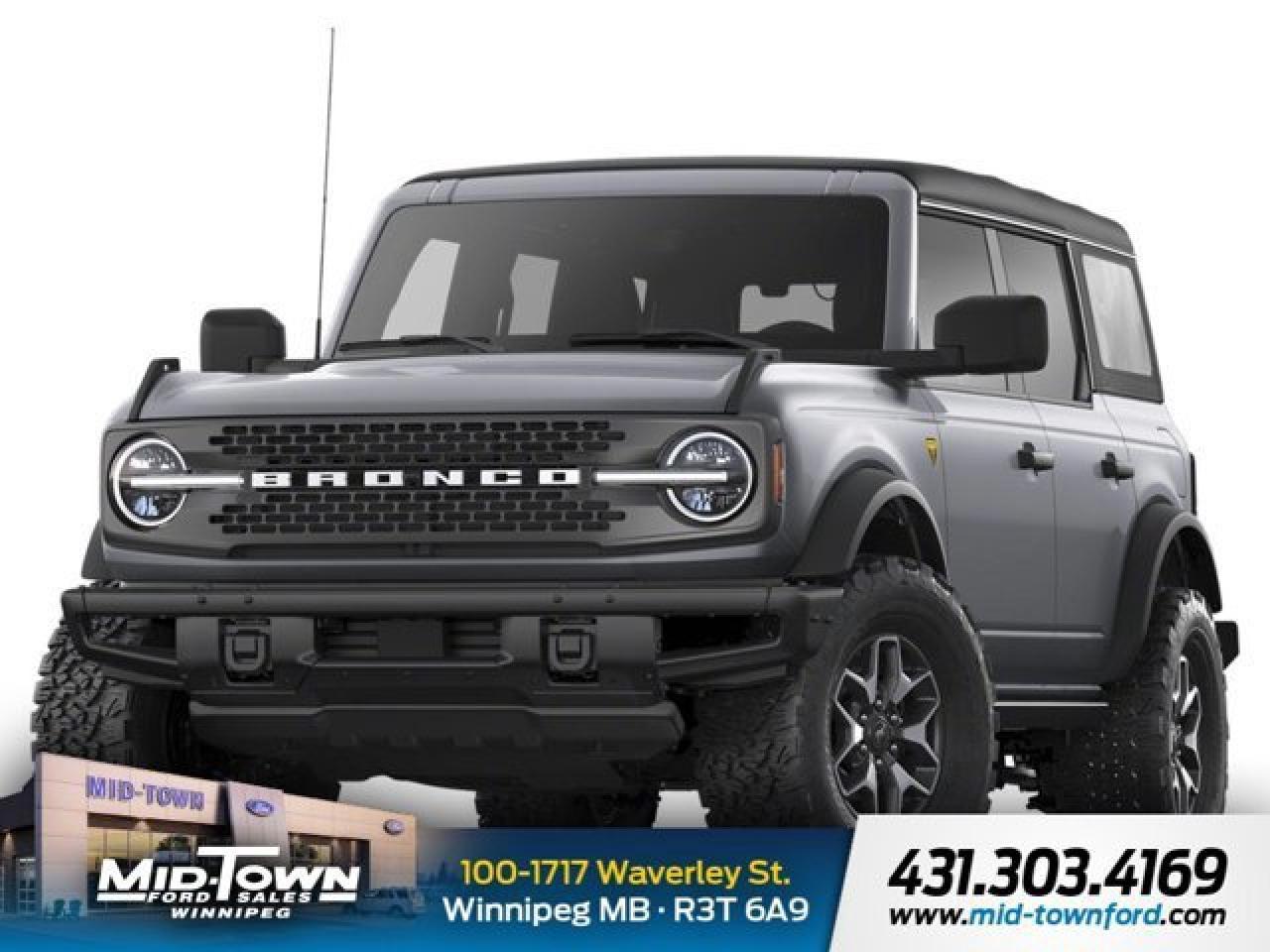 New 2025 Ford Bronco Big Bend | Heated Seats | Remote Start for sale in Winnipeg, MB