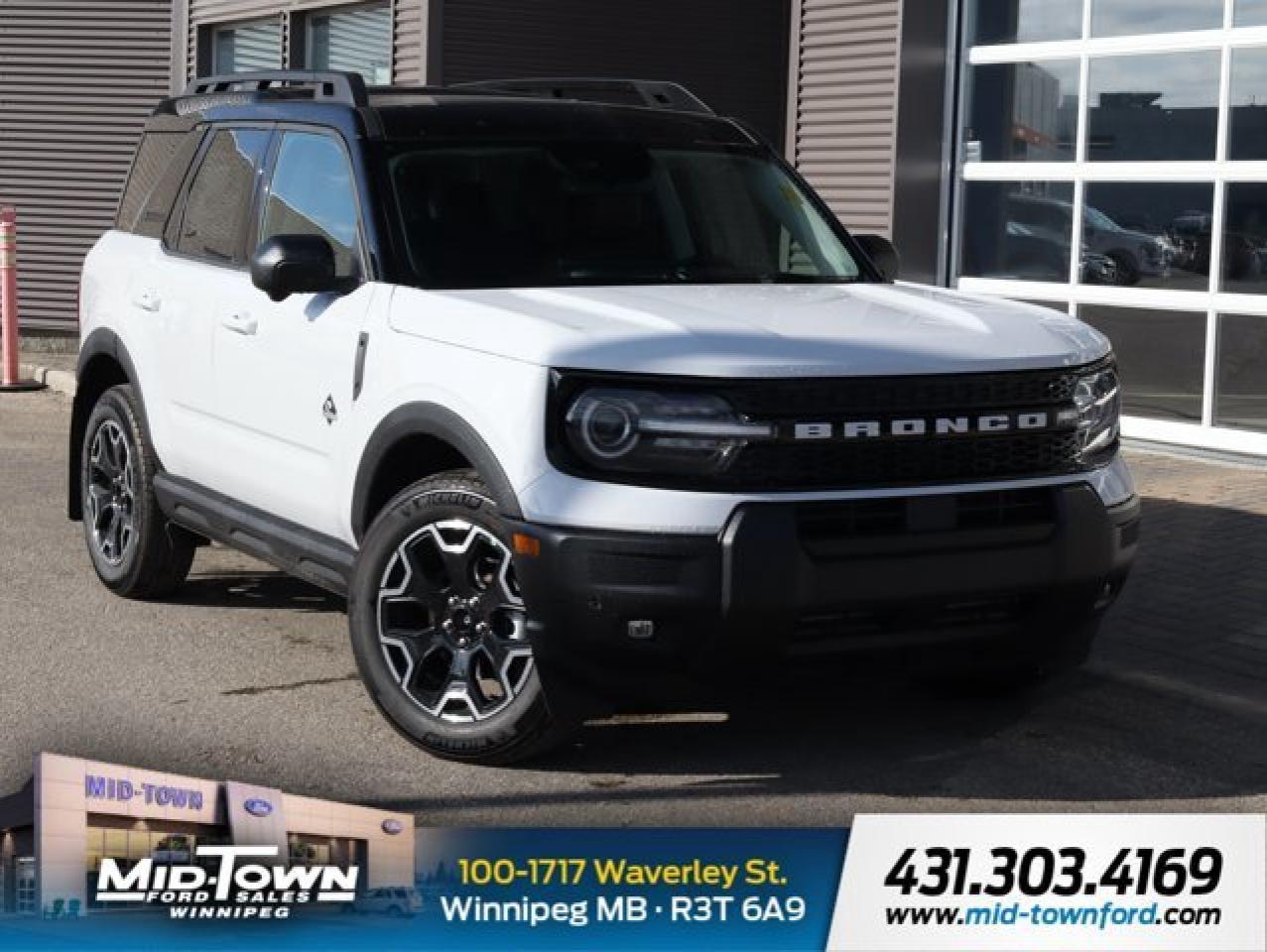 New 2025 Ford Bronco Sport Outer Banks | Molle Strap System | Power Moonroof for sale in Winnipeg, MB