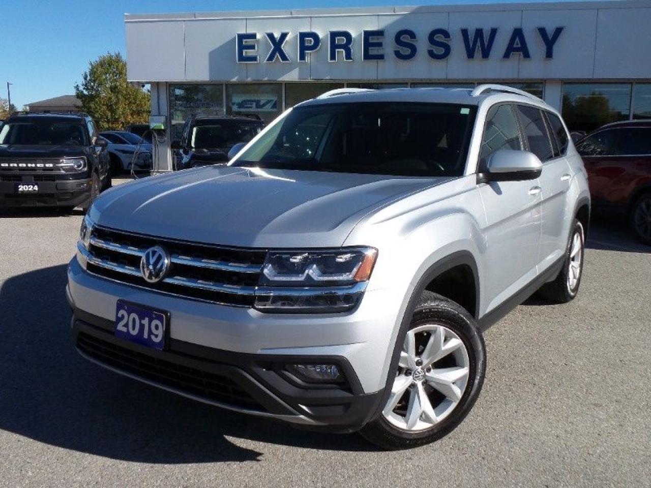 Used 2019 Volkswagen Atlas Comfortline for sale in Stratford, ON