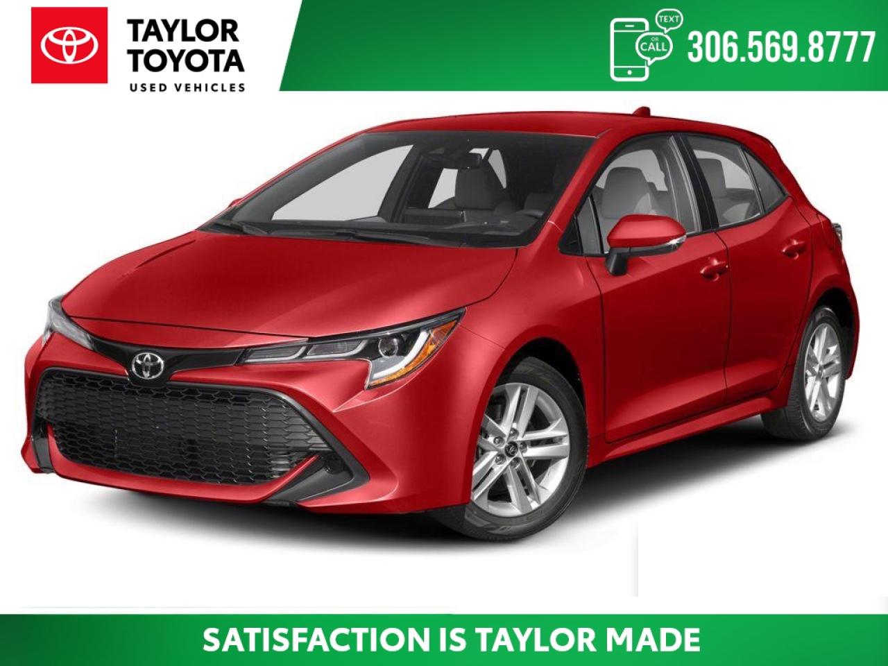 Used 2021 Toyota Corolla Hatchback for sale in Regina, SK