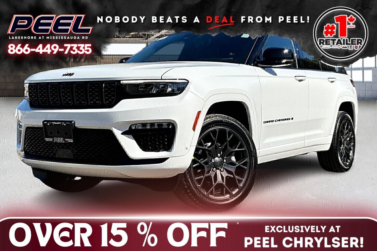 New 2025 Jeep Grand Cherokee SUMMIT RESERVE | High Altitude | Adv Protech | 4X4 for sale in Mississauga, ON