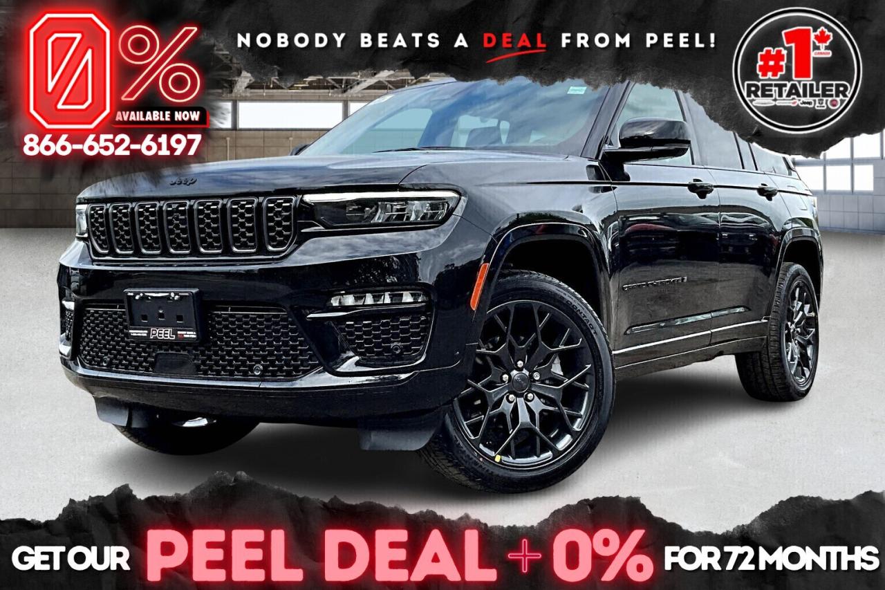 New 2025 Jeep Grand Cherokee SUMMIT High Altitude | Lux Tech 5 | Adv Protech 4 for sale in Mississauga, ON