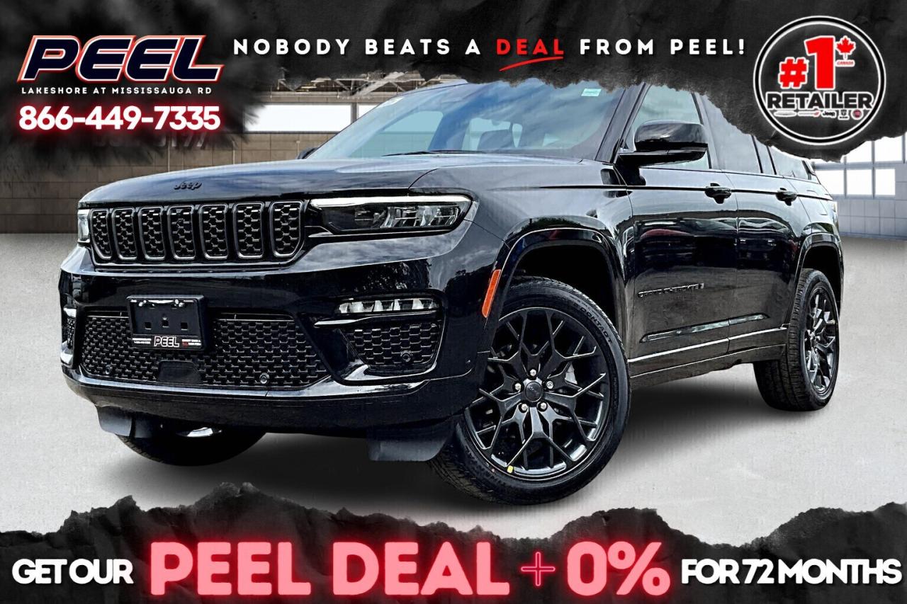 New 2025 Jeep Grand Cherokee SUMMIT High Altitude | Lux Tech 5 | Adv Protech 4 for sale in Mississauga, ON