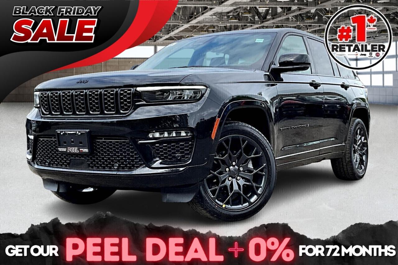 New 2025 Jeep Grand Cherokee SUMMIT High Altitude | Lux Tech 5 | Adv Protech 4 for sale in Mississauga, ON