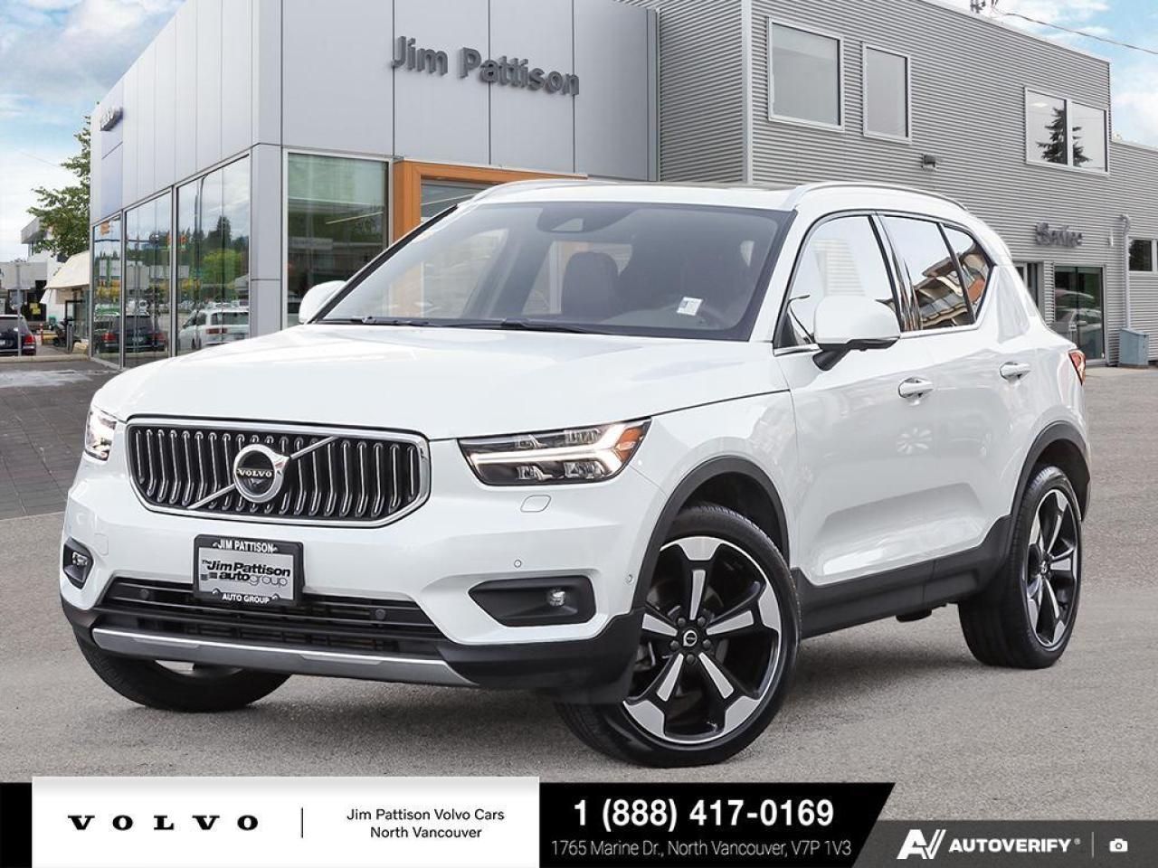 Used 2021 Volvo XC40 T5 AWD Inscription - Ex-Lease/CPO/Red interior for sale in North Vancouver, BC