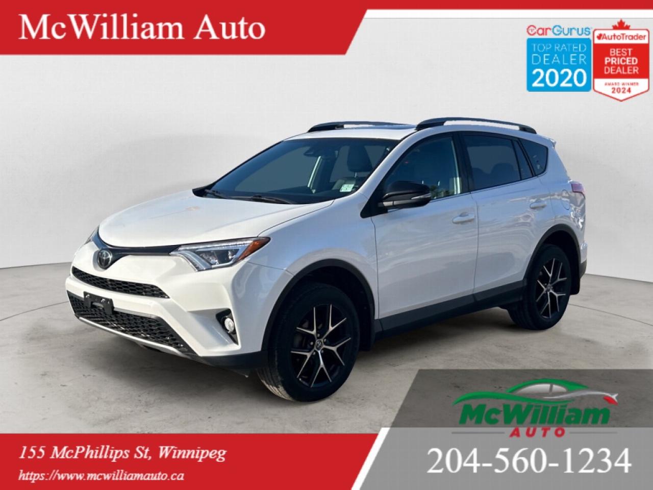 Used 2018 Toyota RAV4 SE | Sun Roof | HTD Seats & Wheel | Mint Condition | for sale in Winnipeg, MB