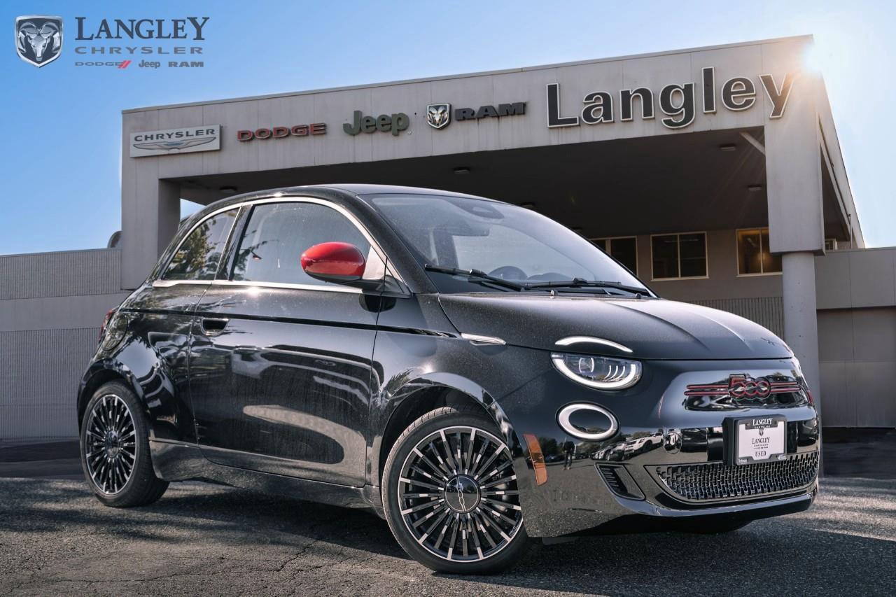 Used 2024 Fiat 500 E FULL ELECTRIC - LIKE NEW NO ACCIDENTS for sale in Surrey, BC