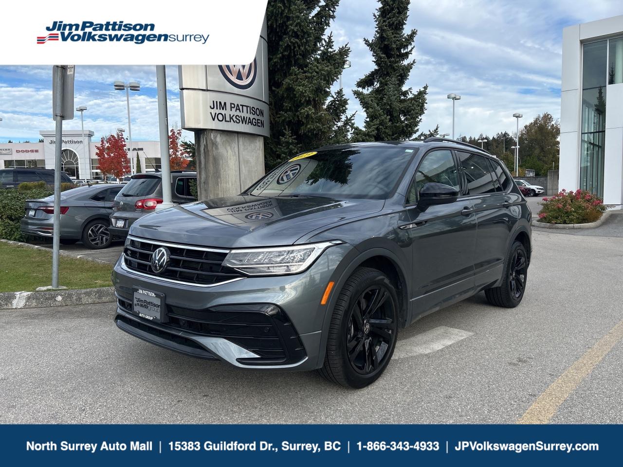 Used 2023 Volkswagen Tiguan Comfortline R-Line, NO ACCIDENT, VW CERTIFIED for sale in Surrey, BC