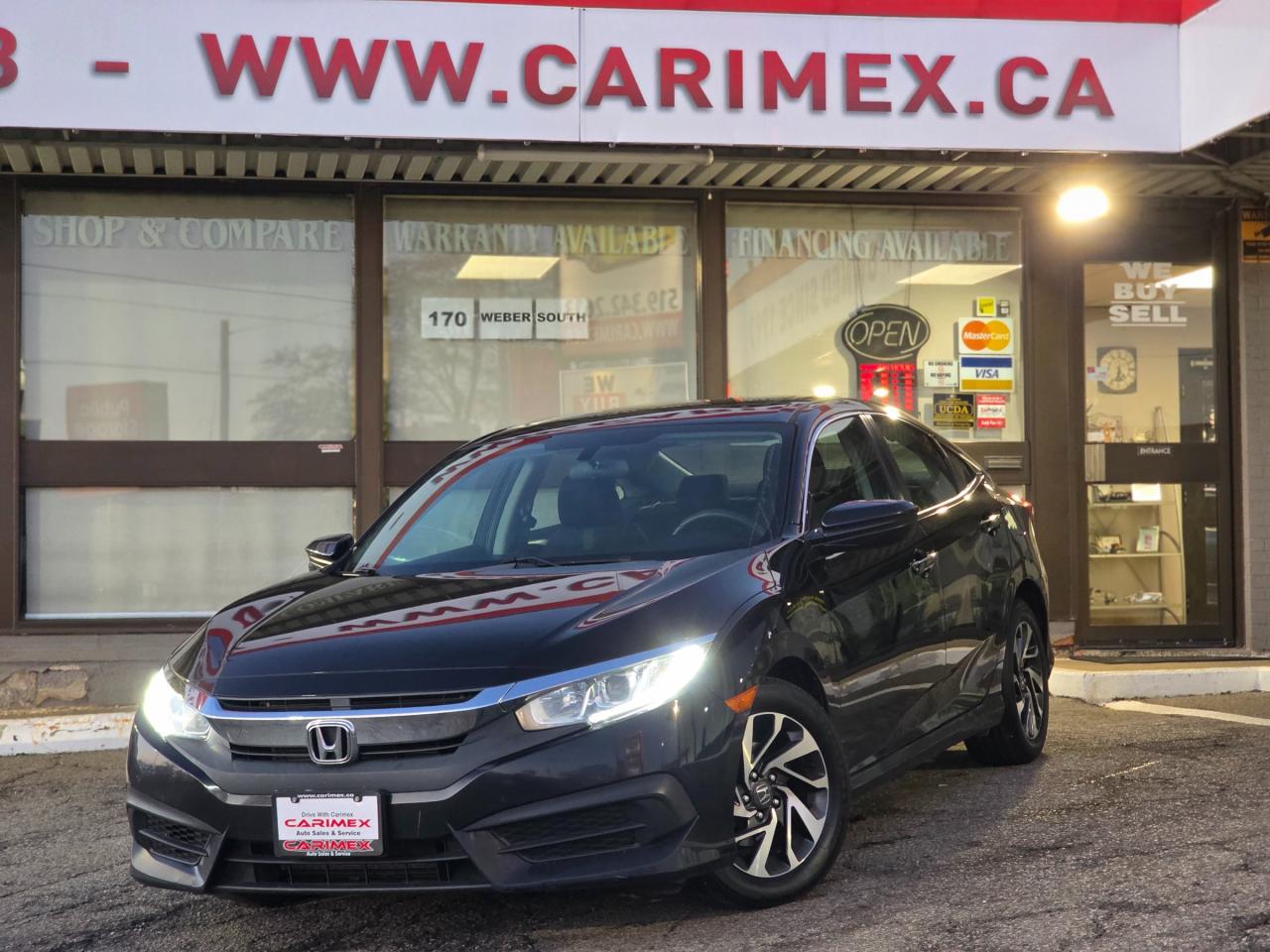 Used 2016 Honda Civic EX Sunroof | LaneWatch | Remote Start | Apple Car Play | Android Auto for sale in Waterloo, ON