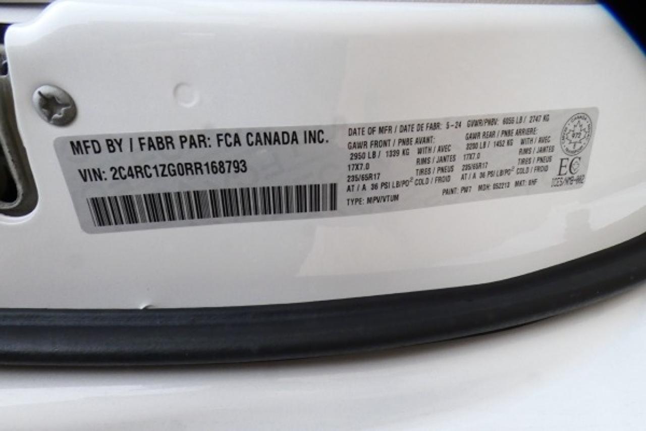2024 Chrysler Grand Caravan SXT 2WD w/Htd cloth, NAV, BUC - Photo #19