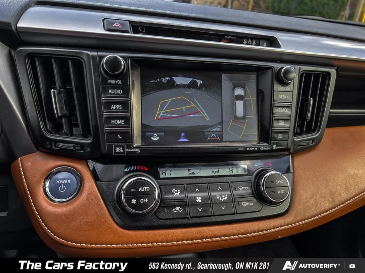 2017 Toyota RAV4 LIMITED Leather/Camera/Roof - Mint! - Photo #19