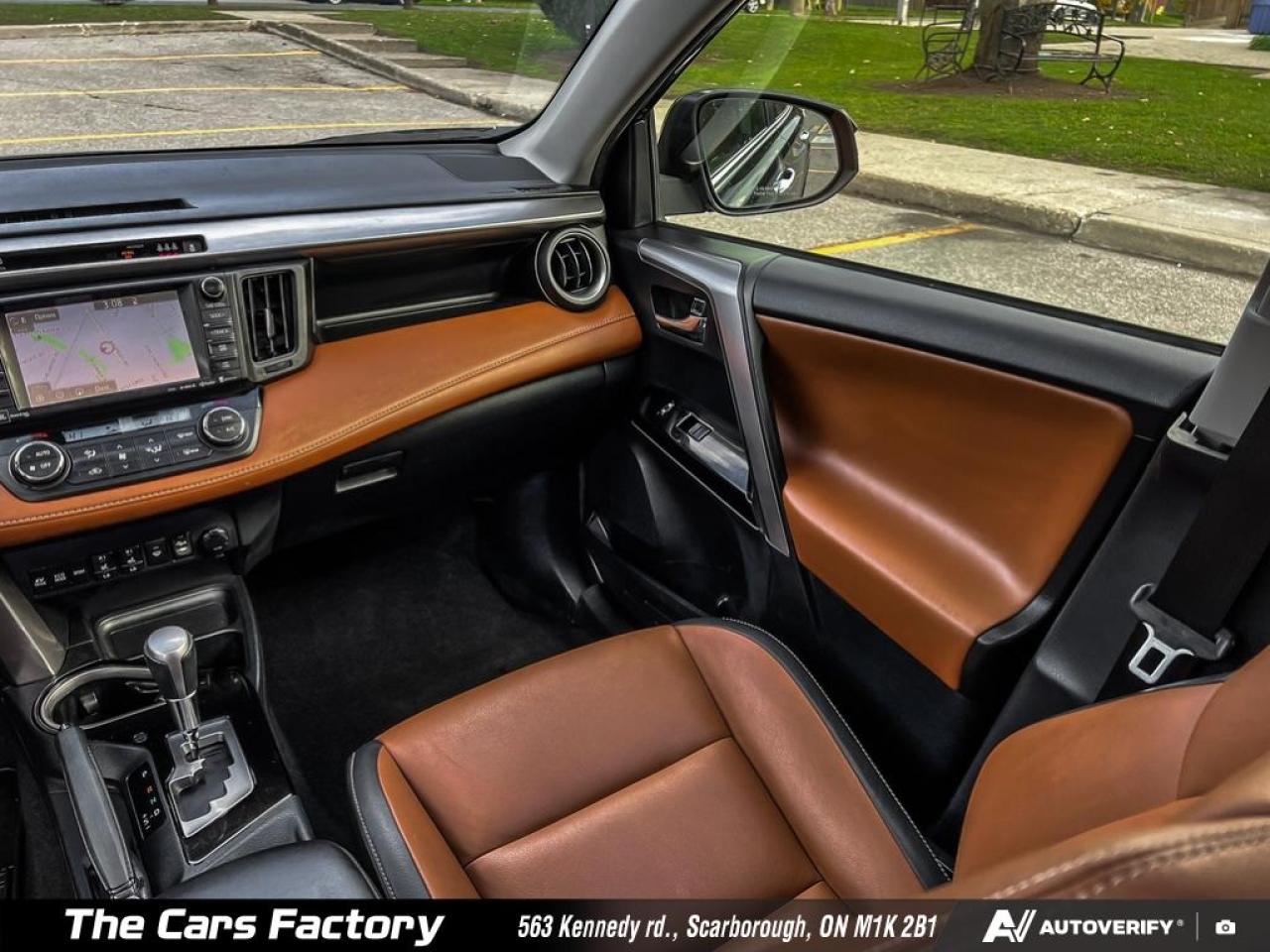 2017 Toyota RAV4 LIMITED Leather/Camera/Roof - Mint! - Photo #25