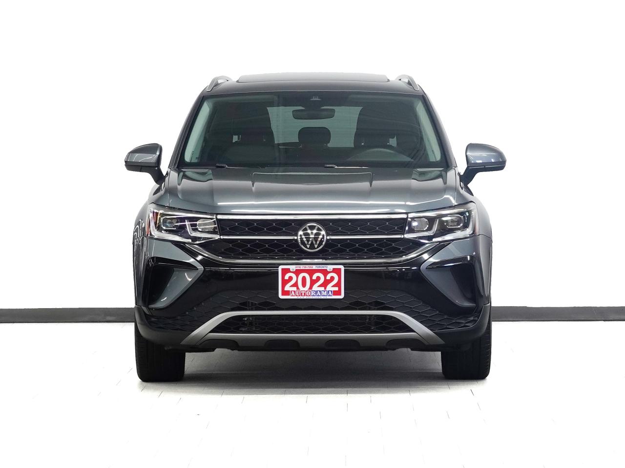 2022 Volkswagen Taos HIGHLINE | AWD | Nav | Leather | Pano roof | BSM