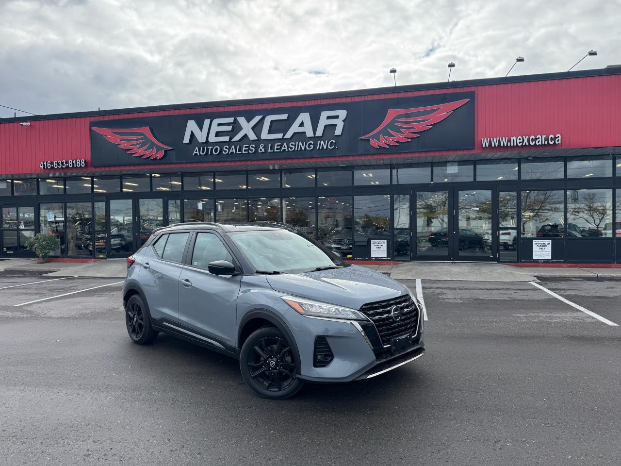 2021 Nissan Kicks SR LEATHER A/C A/CARPLAY L/ASSIST B/SPOT CAMERA
