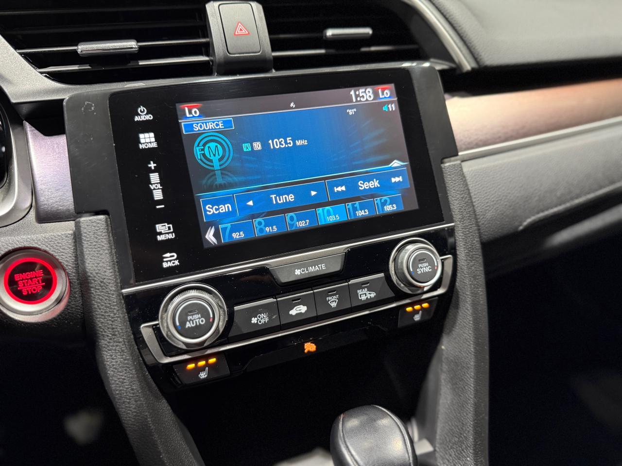 2016 Honda Civic 4dr CVT EX-T Photo