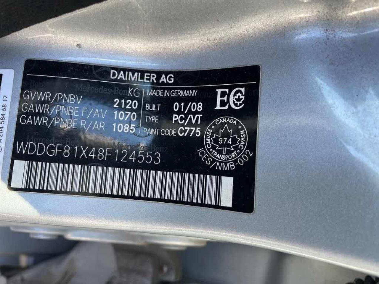2008 MERCED C 300 4MATIC  - Photo #13