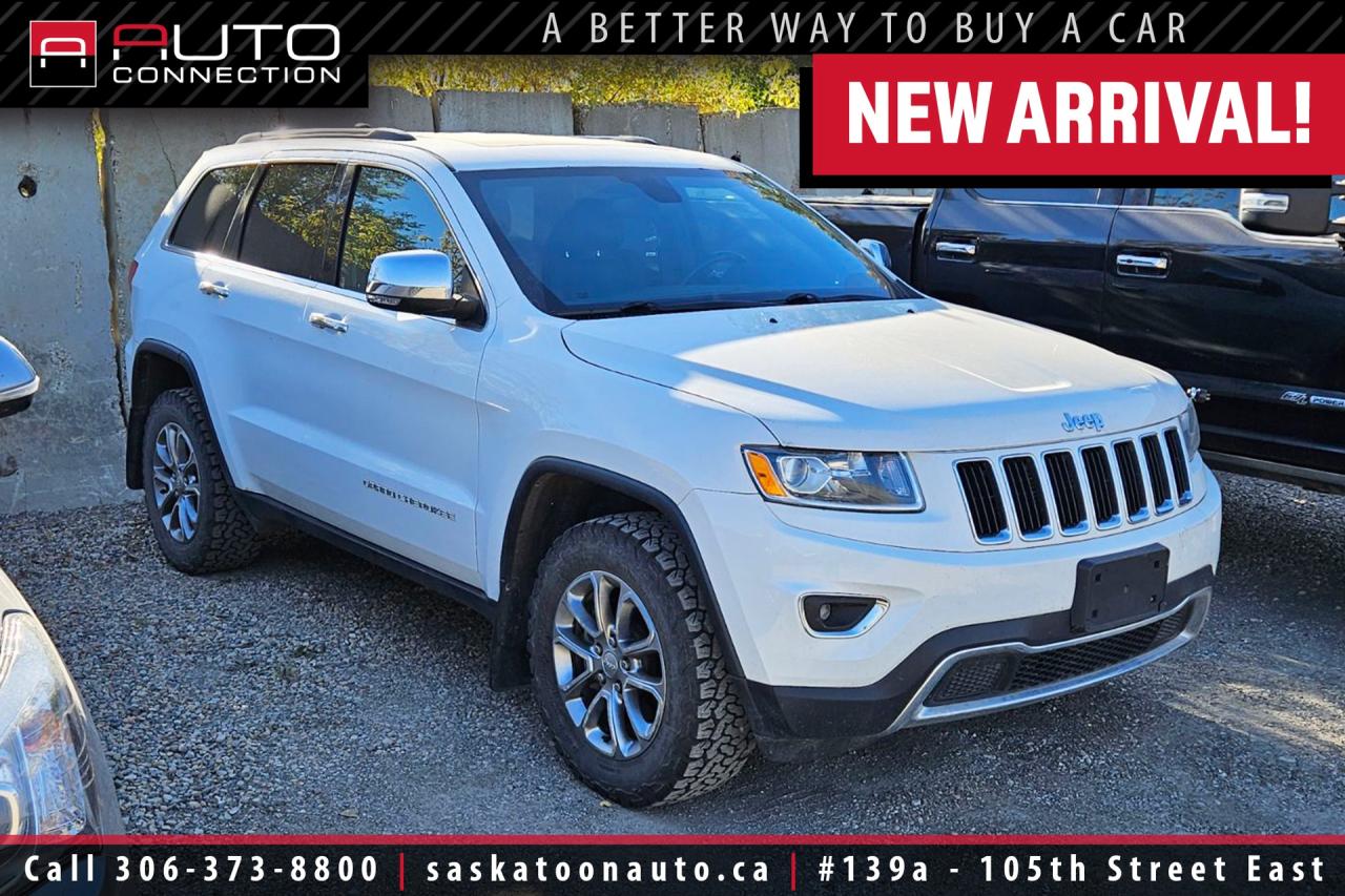 Used 2016 Jeep Grand Cherokee Limited - 4x4 - ACCIDENT FREE - REMOTE START - SUNROOF for sale in Saskatoon, SK