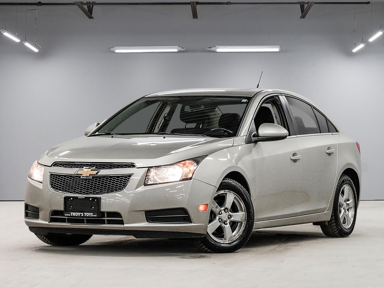 <p>Looking for a reliable and stylish sedan? Check out this eye-catching 2014 Chevrolet Cruze 1LT, available now at Troys Toys! This Cruze is a real gem, boasting a clean Carfax history and a low 78,014 km on the odometer. Its the perfect combination of practicality and affordability, making it an ideal choice for daily commutes, weekend getaways, or anything in between. The sleek gold exterior paired with a comfortable black interior gives it a sophisticated look thats sure to turn heads.</p><p>This Cruze 1LT is packed with features designed to enhance your driving experience. The responsive 1.4L I4 Turbo engine provides a great balance of power and fuel efficiency. Youll enjoy the convenience of an automatic transmission and front-wheel drive, offering a smooth and confident ride in various road conditions. This Cruze has it all!</p><p>Here are a few reasons why youll love this 2014 Chevrolet Cruze 1LT:</p><ul><li><strong>Low Kilometers:</strong> Only 78,014 km! This car has plenty of life left.</li><li><strong>Clean Carfax:</strong> Buy with confidence knowing this car has a clean history.</li><li><strong>Bluetooth Connectivity:</strong> Stay connected on the go with hands-free calling and audio streaming.</li><li><strong>Turbocharged Engine:</strong> Experience a peppy and efficient drive.</li><li><strong>Stylish Design:</strong> The gold exterior and black interior make for a great-looking car.</li></ul><p><strong><em>Powered by AutoIntelligence&trade;</em></strong> Vehicle information has been generated using artificial intelligence and is provided for informational purposes only. While efforts are made to ensure accuracy, please confirm all details directly with the dealer.</p>