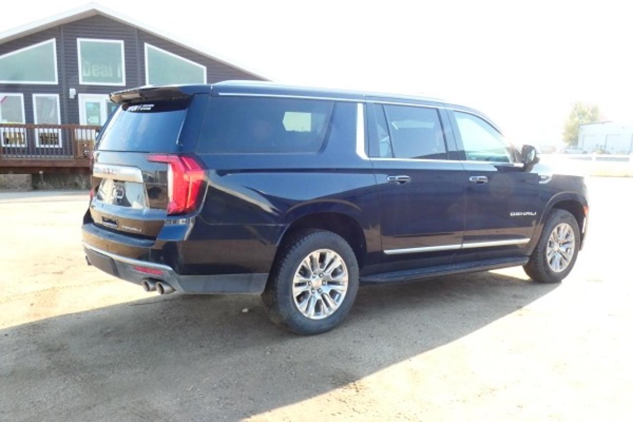 2021 GMC Yukon XL Denali 4WD w/H&C L, pano S/R, NAV, BUC, HUD, ent. - Photo #6