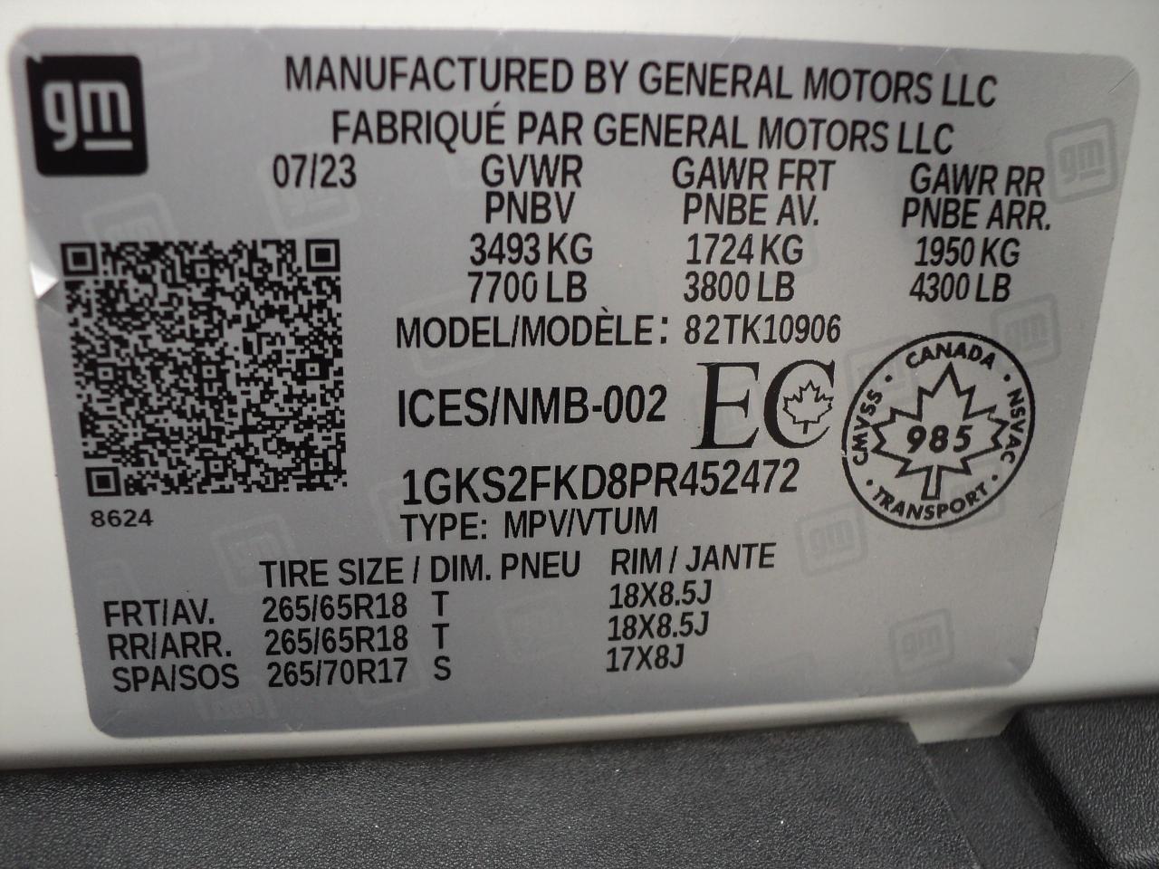 2023 GMC Yukon XL SLE 4WD5.3L8cyl 8Passenger DualPowerSeats&Climate - Photo #35