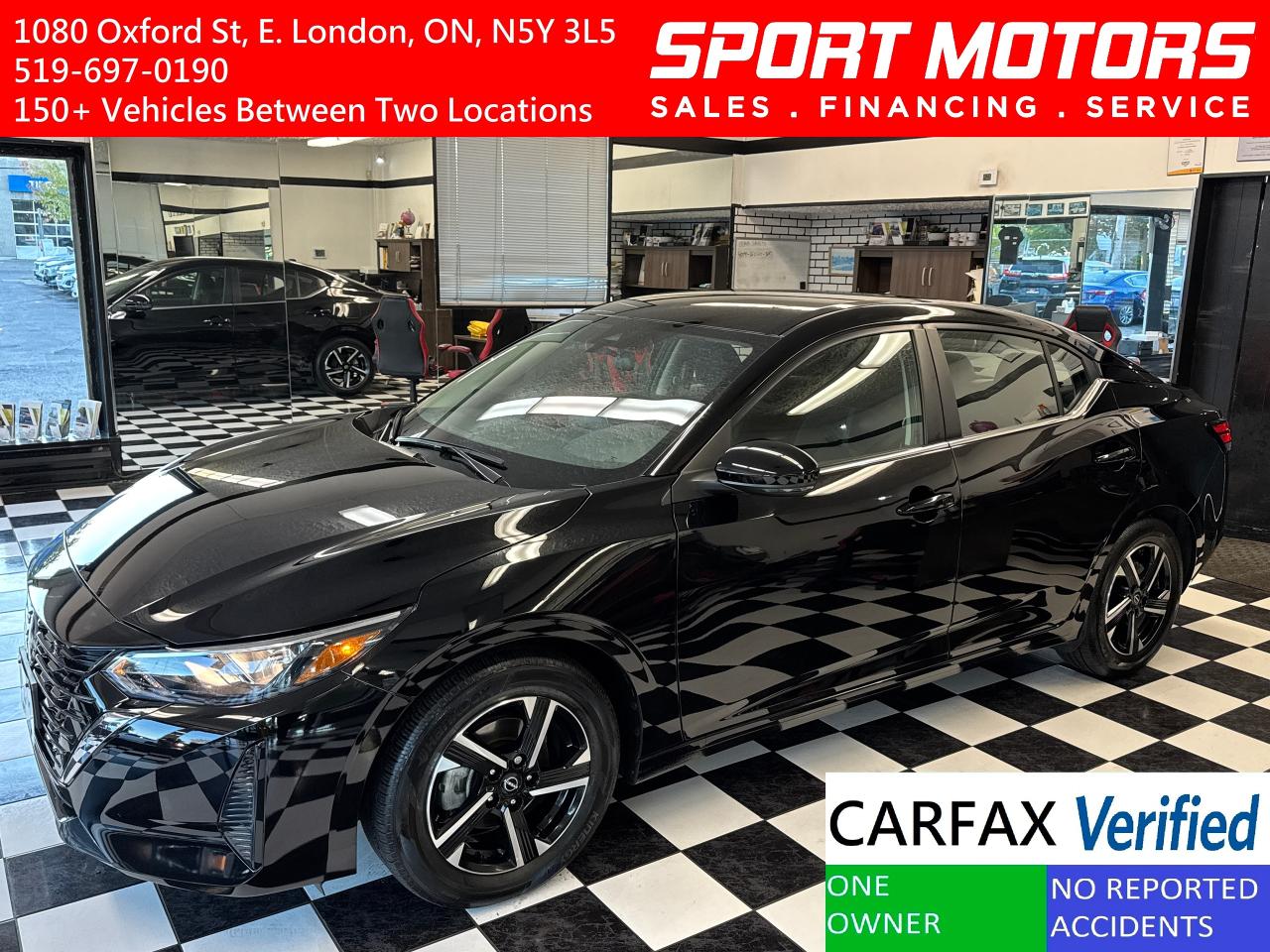 Used 2024 Nissan Sentra SV+AdaptiveCruise+LIKE NEW! ONE OWNER+CLEAN CARFAX for sale in London, ON