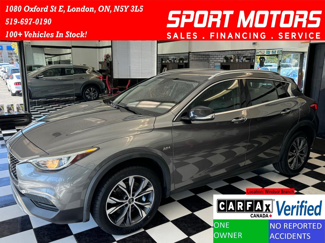 2017 Infiniti QX30 QX30 AWD+New Tires+Roof+CAM+ONE OWNER+CLEAN CARFAX Photo64