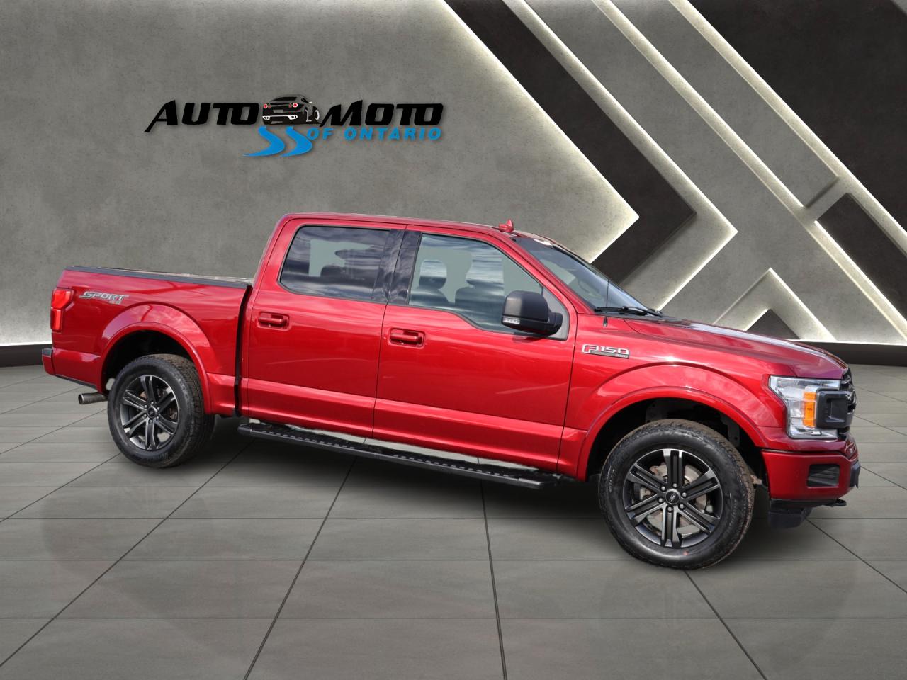 Used 2018 Ford F-150 XLT-SPORT 4WD CERTIFIED *1 OWNER*ACCIDENT FREE*FORD MAINTAIN* CAMERA NAV BLUETOOTH HEATED SEATS CRUISE ALLOYS for sale in Burlington, ON