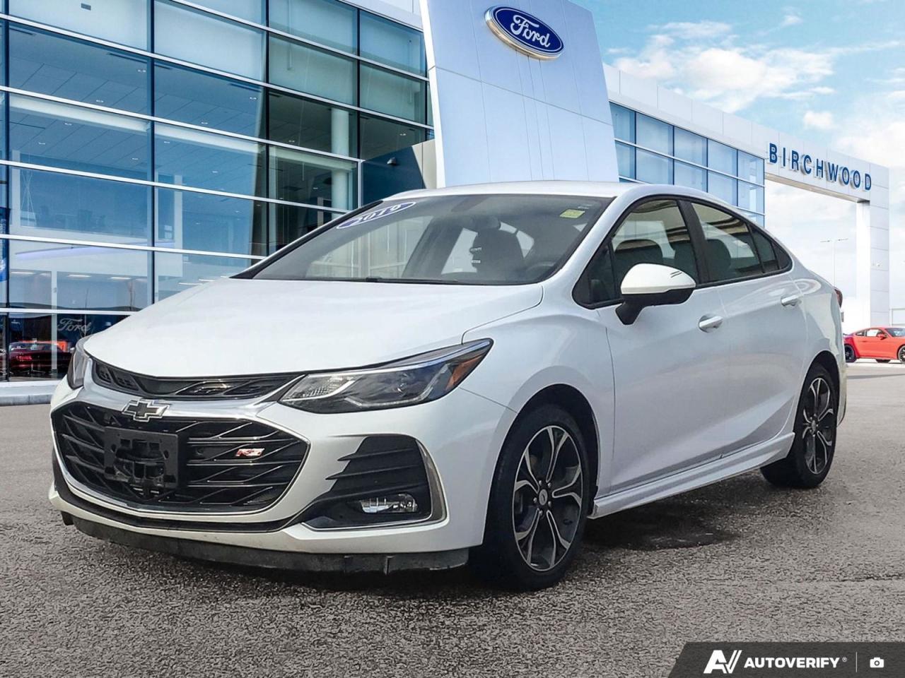 Used 2019 Chevrolet Cruze LT RS Package | Accident Free | Local Vehicle | Low Kilometers for sale in Winnipeg, MB