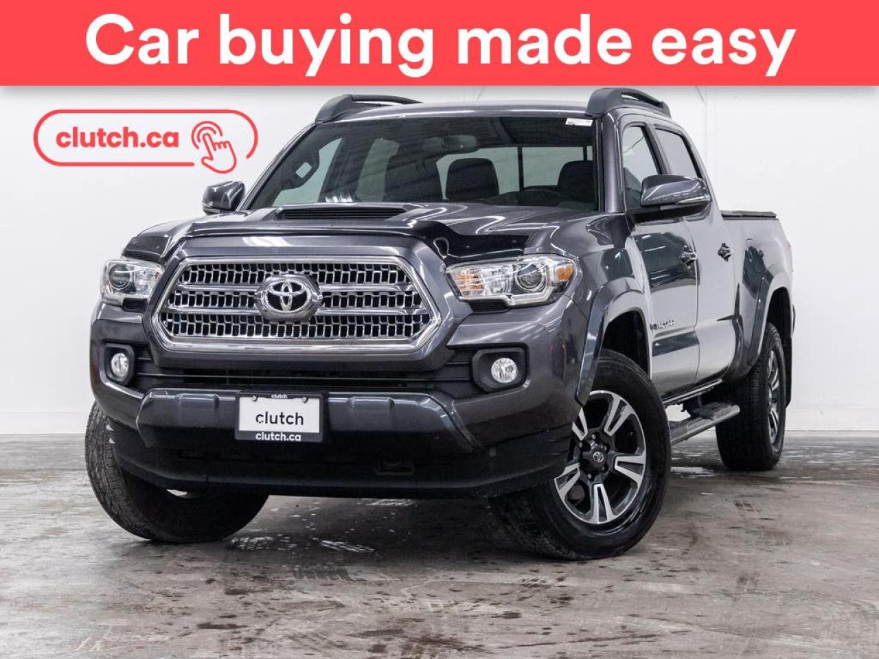 Used 2017 Toyota Tacoma SR5 4WD w/ TRD Sport Pkg w/ Front Heated Seats, Rearview Cam, Dual Zone Climate Control for sale in Toronto, ON