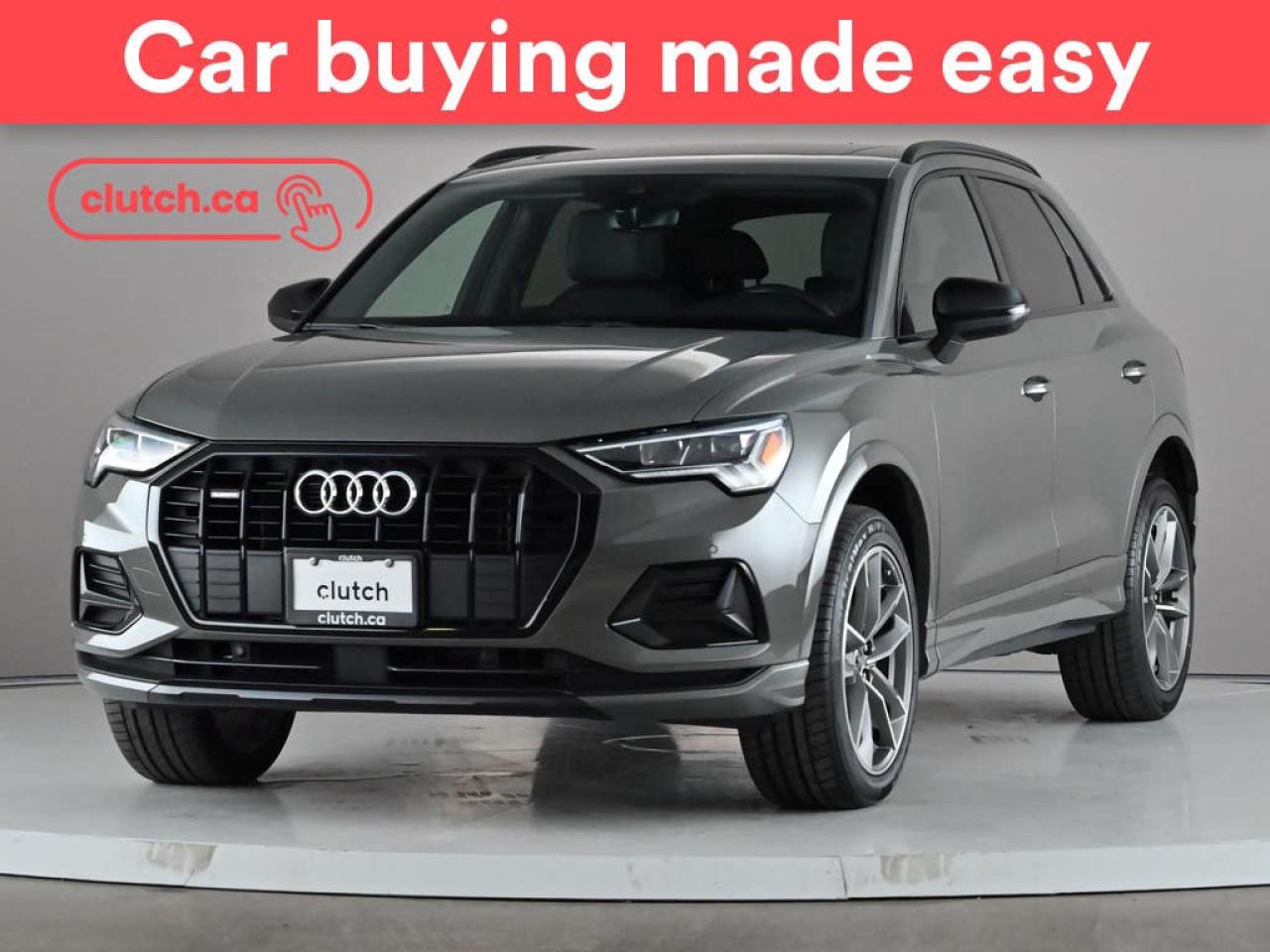 Used 2022 Audi Q3 45 Komfort AWD w/ Apple CarPlay, Heated Front Seats, Rearview Cam for sale in Toronto, ON