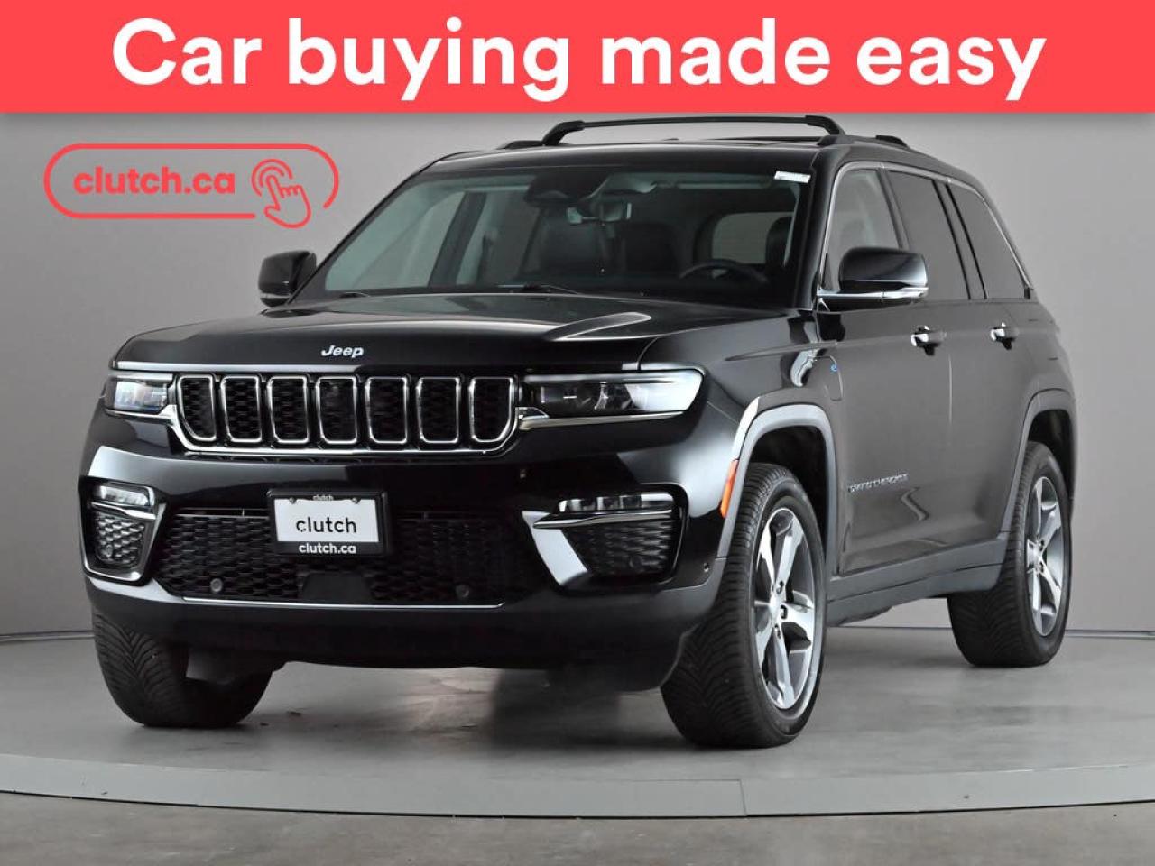 Used 2022 Jeep Grand Cherokee 4xe 4x4 w/ Apple CarPlay, Heated Front Seats, Rearview Cam for sale in Toronto, ON