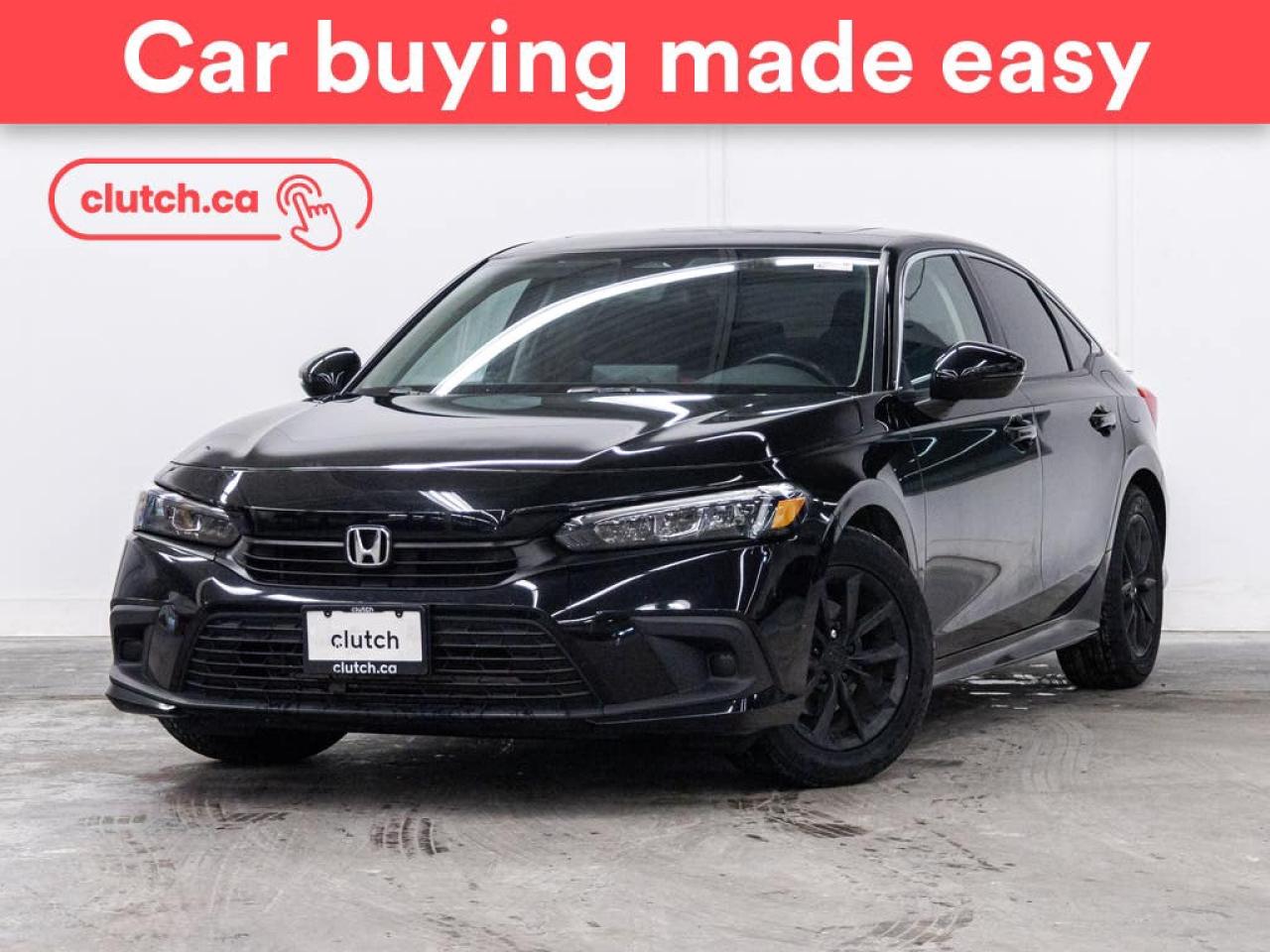 Used 2022 Honda Civic EX w/ Apple CarPlay & Android Auto, Power Moonroof, Heated Front Seats for sale in Toronto, ON
