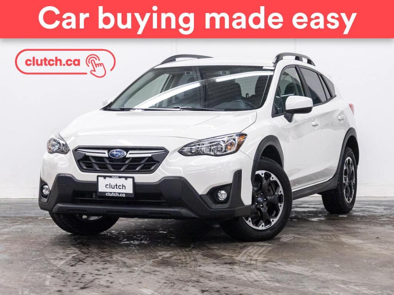 Used 2021 Subaru XV Crosstrek Touring AWD w/ Eyesight Pkg w/ Front Heated Seats, Rearview Cam, Climate Control for sale in Toronto, ON