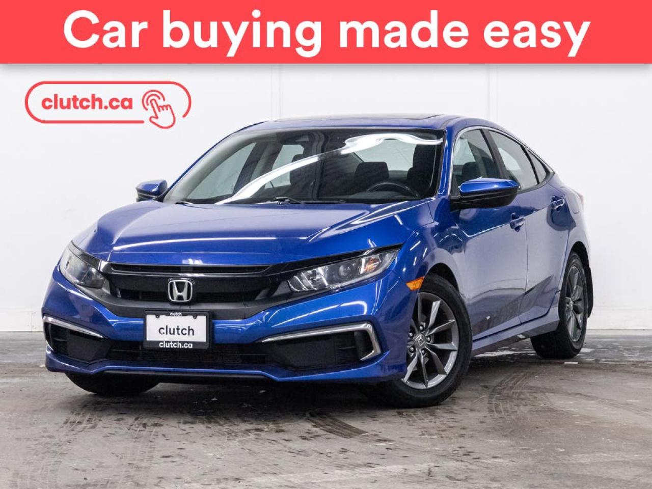 Used 2020 Honda Civic EX w/Apple Carplay & Android Auto, Heated Front Seats, Backup Cam for sale in Toronto, ON