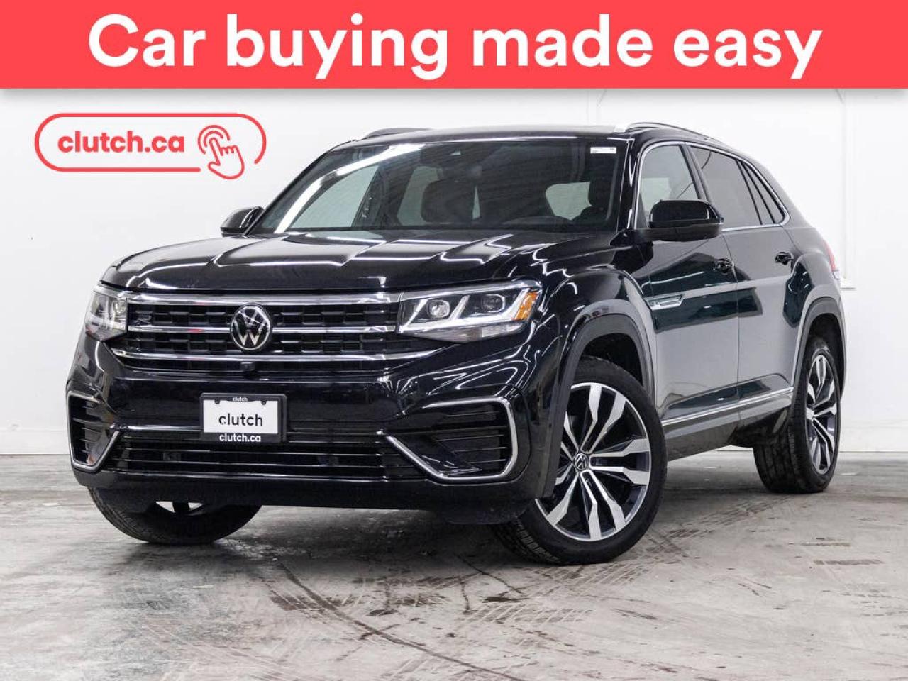Used 2023 Volkswagen Atlas Cross Sport Execline R-Line AWD w/ Apple CarPlay & Android Auto, Panoramic Moonroof, Nav for sale in Toronto, ON