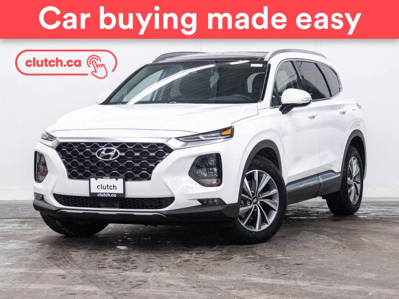 Used 2020 Hyundai Santa Fe Preferred AWD w/ Sun & Leather Pkg w/ Apple CarPlay & Android Auto, Panoramic Moonroof, Heated Front Seats for sale in Toronto, ON