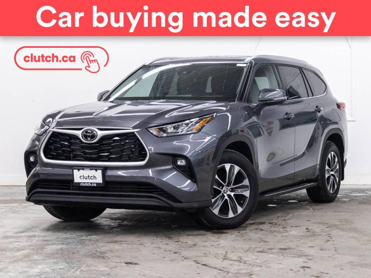 Used 2021 Toyota Highlander XLE AWD w/ Apple CarPlay & Android Auto, Power Moonroof, Heated Front Seats for sale in Toronto, ON