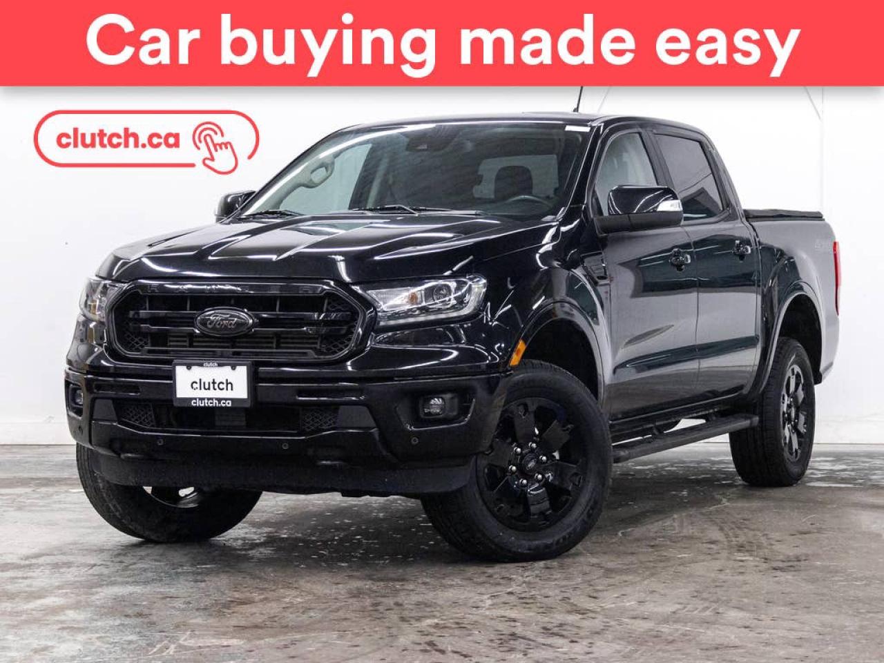 Used 2021 Ford Ranger Lariat SuperCrew 5 ft 4x4 w/ Apple CarPlay & Android Auto, Heated Front Seats, Rearview Cam for sale in Toronto, ON