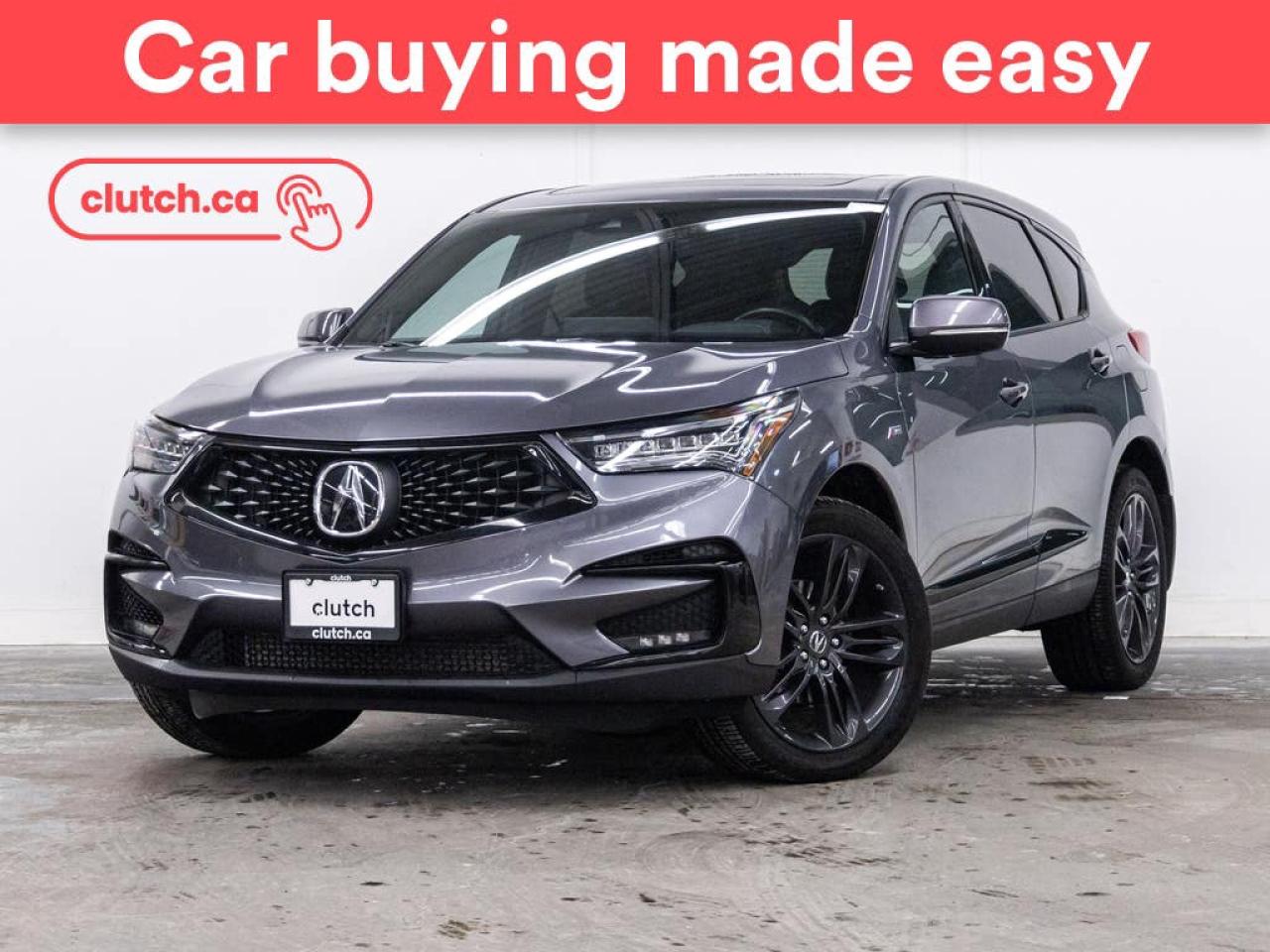 Used 2019 Acura RDX A-Spec AWD w/Apple CarPlay & Android Auto, Heated Front Seats, Backup Cam for sale in Toronto, ON